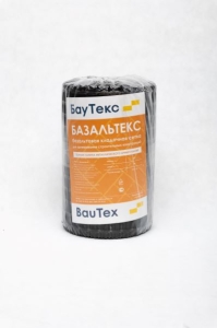 Сетка кладочная базальтовая 50/50 кН/м (25*25) Базальтекс 1м/50м Bautex