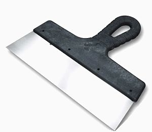 Шпатель фасадный Bohrer, 250 мм (сталь 0,5 мм)