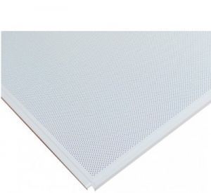 Кассета потолочная Prof Line Т24 (Т-15) ОС белая матовая