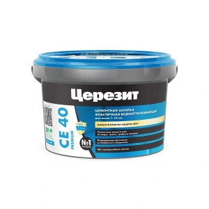 Затирка Церезит CE 40 кирпич, 2 кг