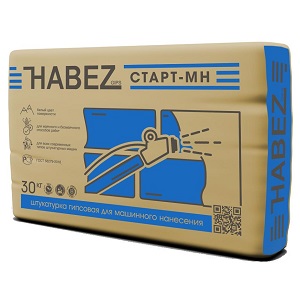 Штукатурка гипсовая Habez Старт-МН, 30 кг