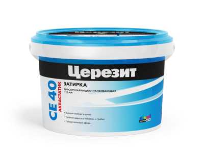 Затирка Церезит CE 40 бирюза, 2 кг