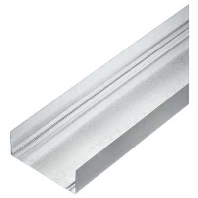 Профиль стоечный направляющий  ПСН 100х40х3000 мм, 0,6 мм Профиль стоечный направляющий  ПСН 100х40х3000 мм, 0,6 мм