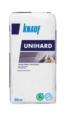 Шпаклевка гипсовая Knauf Unihard, 20 кг Шпаклевка гипсовая Knauf Unihard, 20 кг
