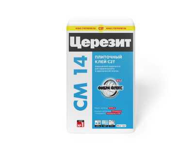 Клей для плитки Церезит CM 14, 25 кг
